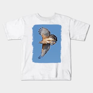 Red-Shouldered Hawk Kids T-Shirt